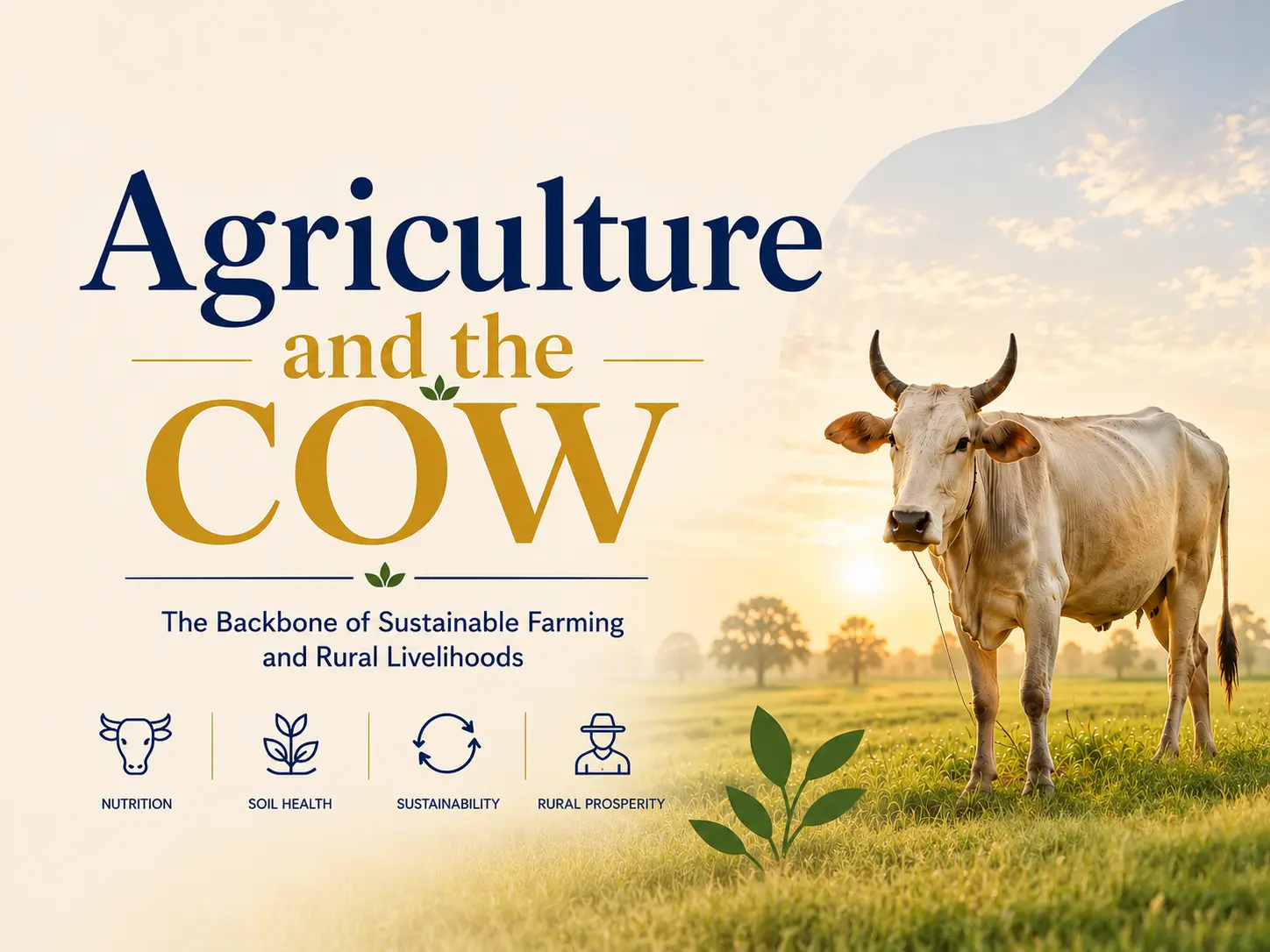 Agriculture and the Cow | Backbone of Sustainable Farming