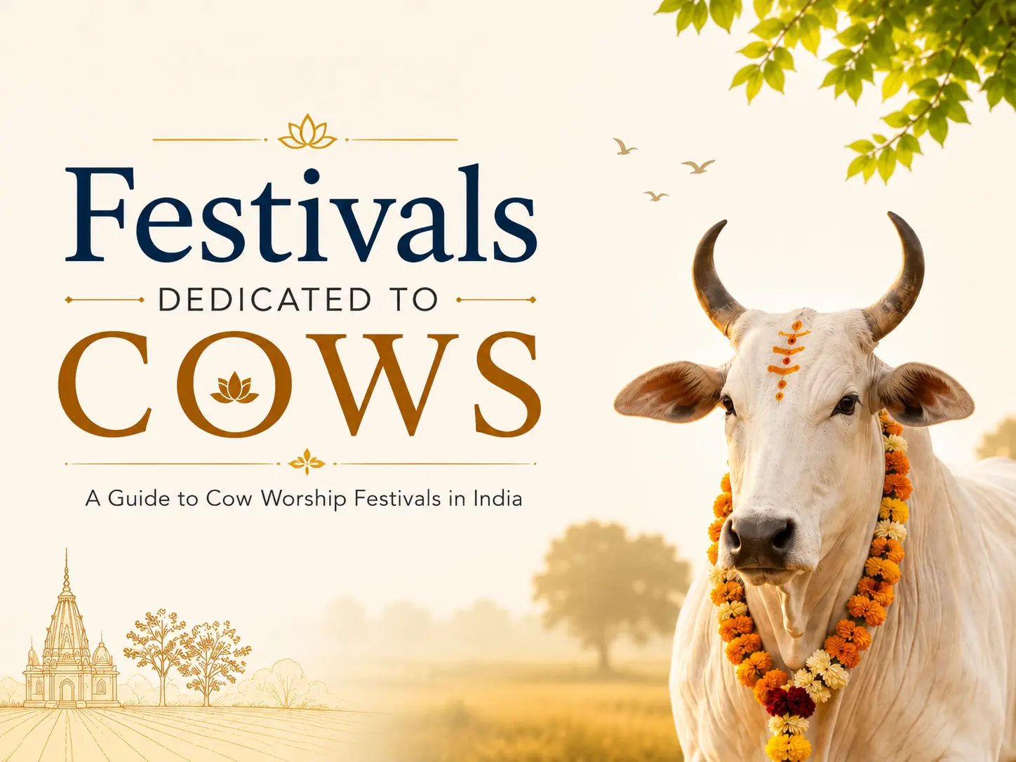 Festivals Dedicated to Cows in India | Cow Worship Festivals