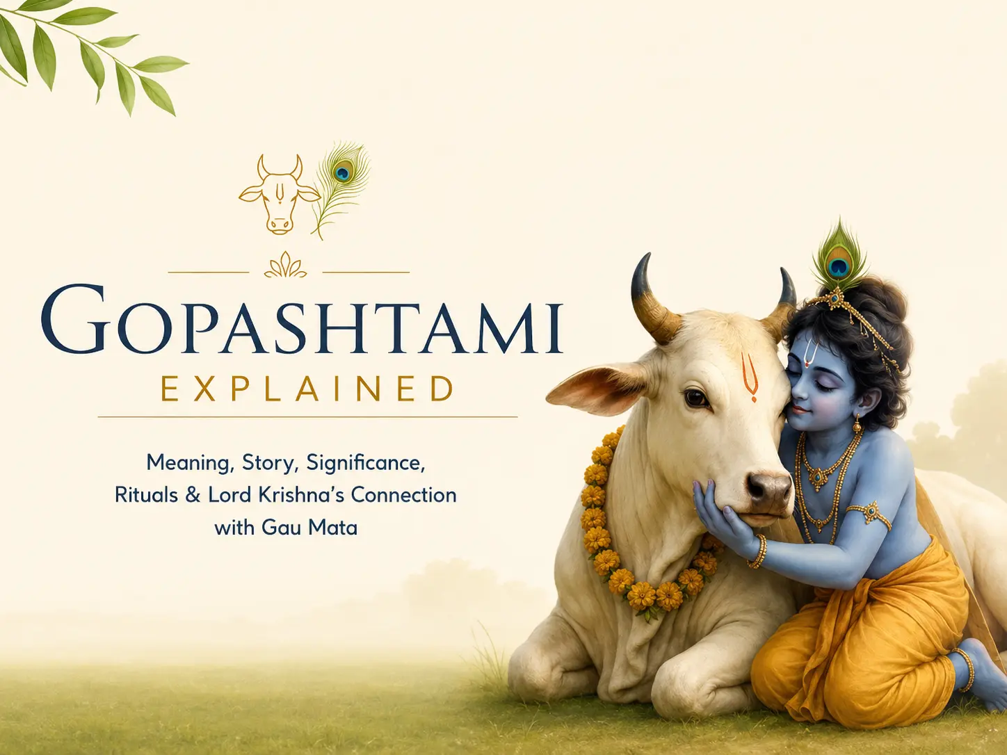 Gopashtami Explained | Krishna Divine Connection with Gau Mata