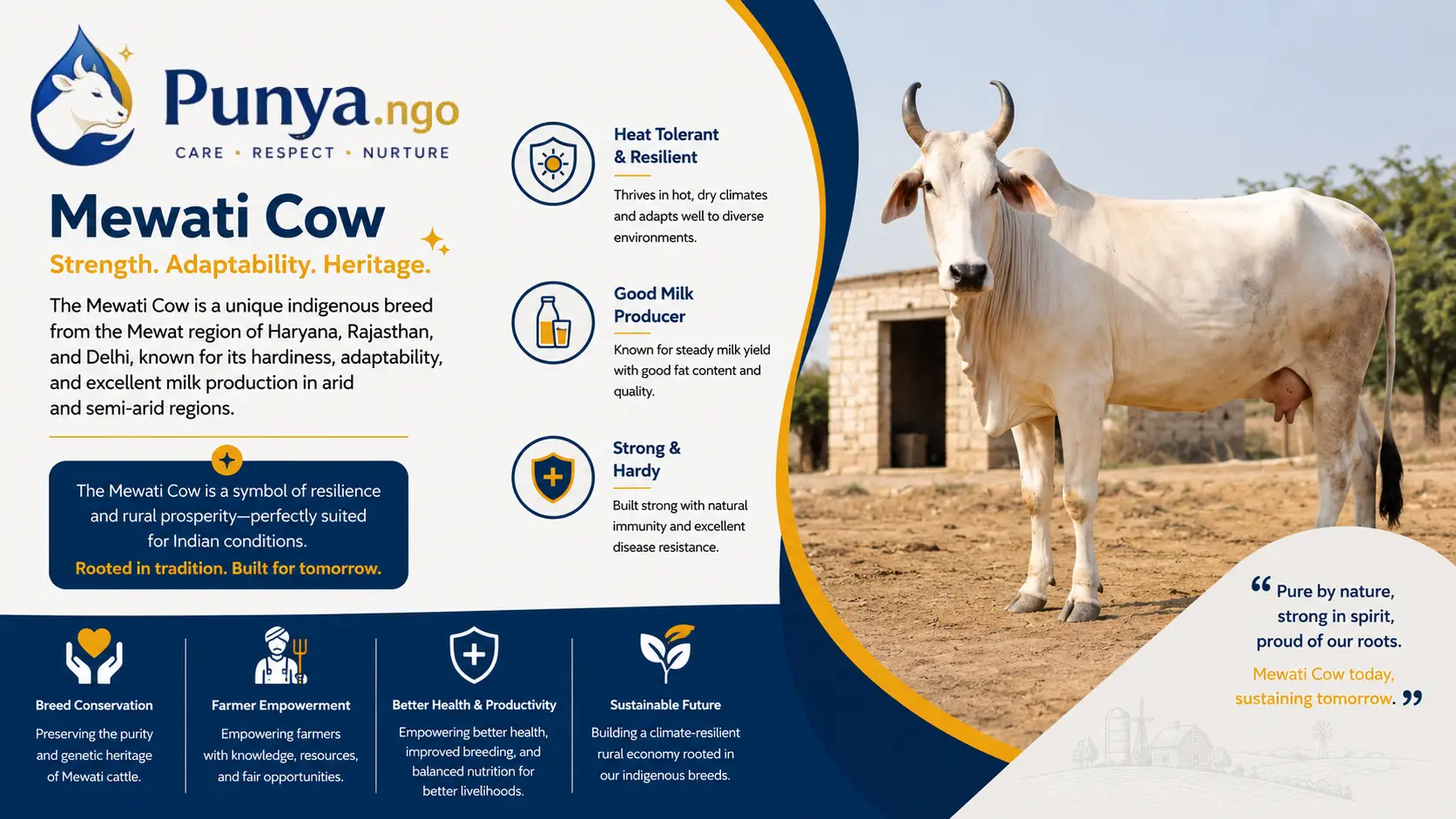 Mewati Cow Breed in India | Milk Yield & Farming Value