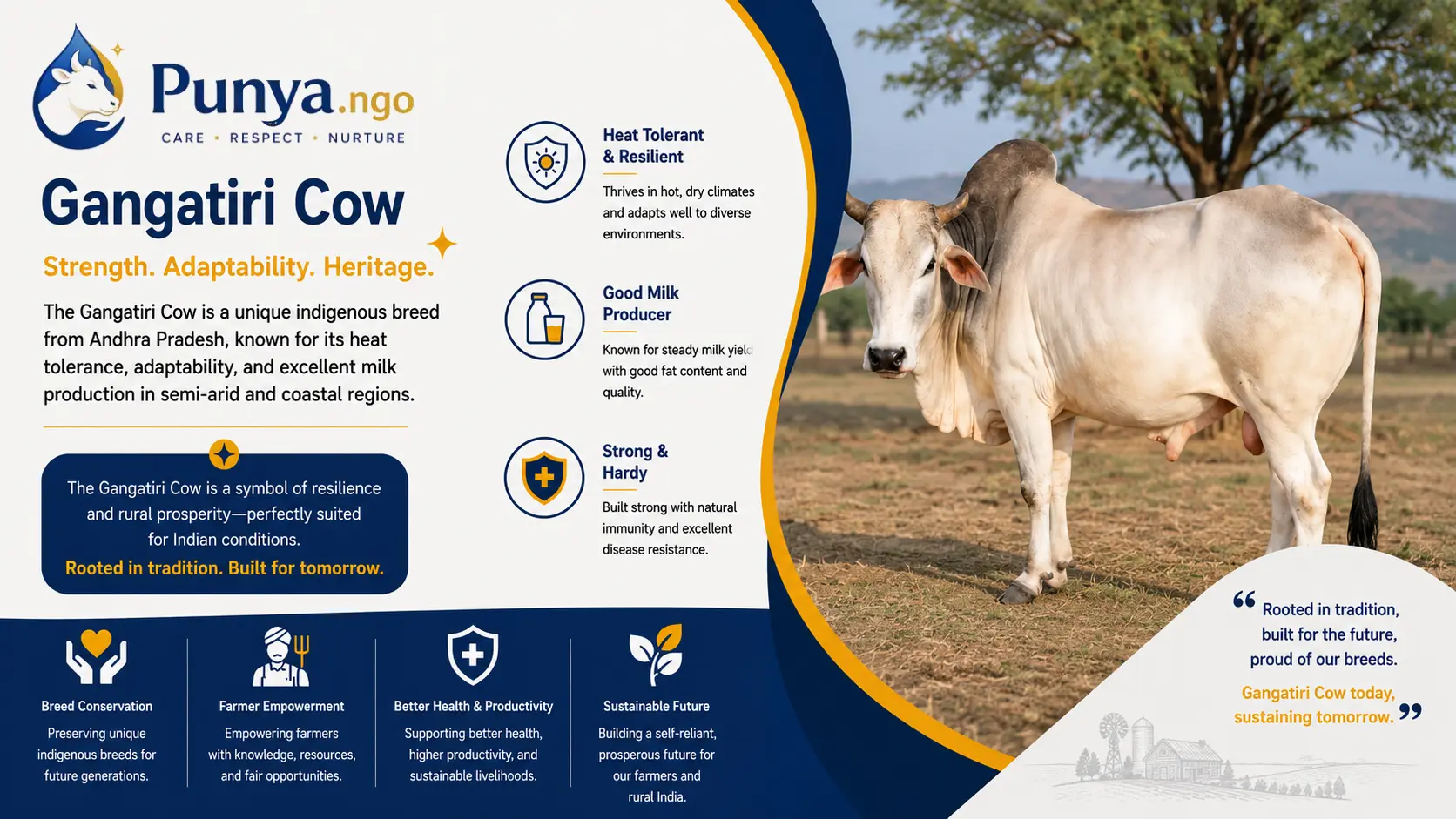 Gangatiri Cow Breed in India | Guide