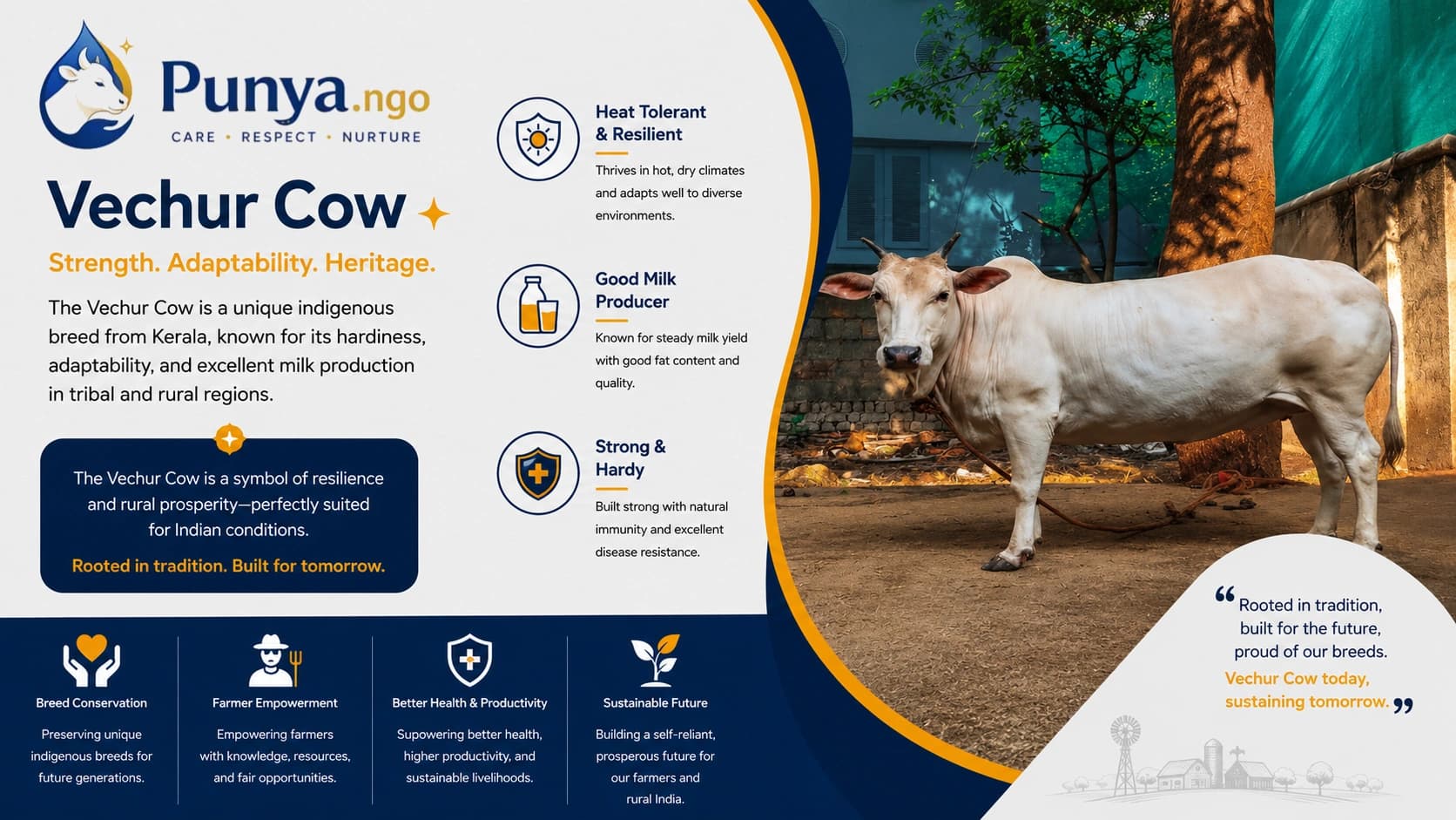 Vechur Cow Breed in India | Complete Guide